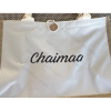 sac en tissu blanc