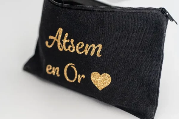 Pochette personnalisable en Tissu