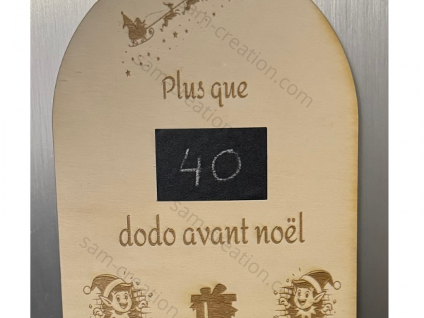 compte a rebours de noël