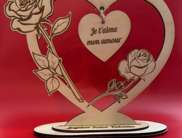 Accueil SamCreation.com cœur saint valentin en bois