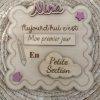 pancarte de rentré personnalisée
